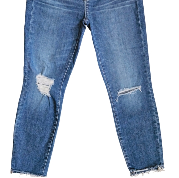 📌7 MADEWELL CURVY HIGH- RISE SKINNY CROP PETITE SIZE 24P - Picture 3 of 8